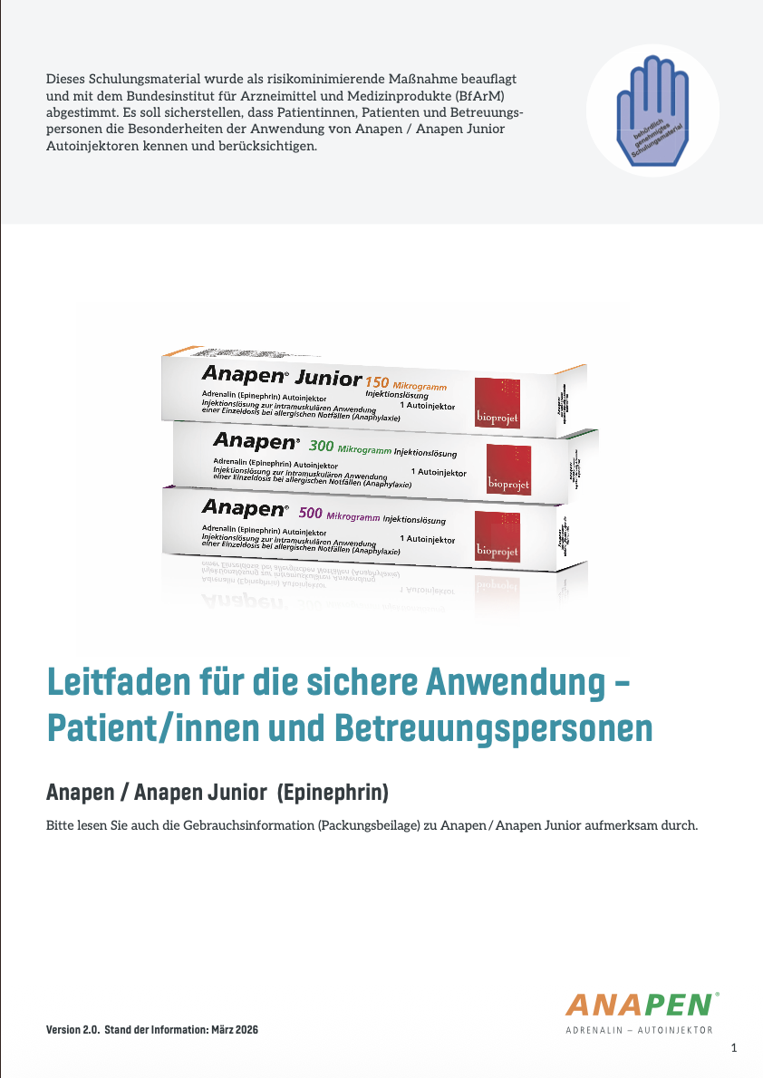 Patientenmerkblatt Anapen®